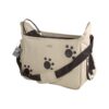 Taška ”Paws” Soft Bag – Beige 42 x 21 x 25 cm